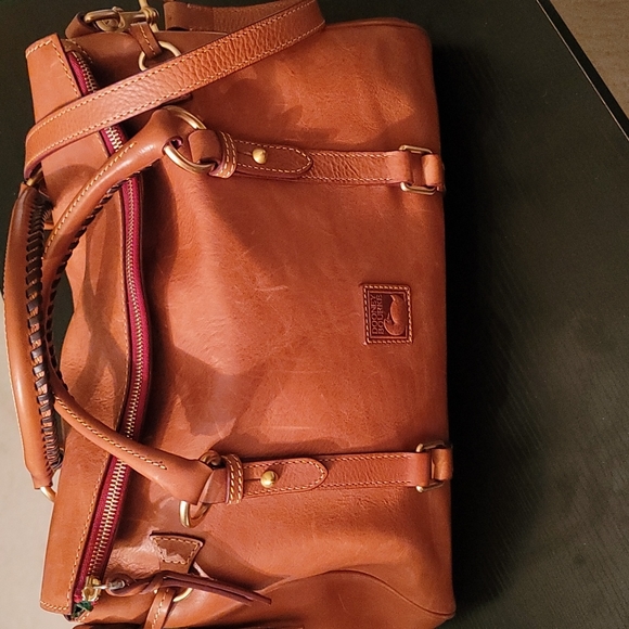 Dooney & Bourke Handbags - Dooney & Bourke Florentine Leather Satchel